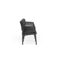 thumbnail image 4 of Lenox Steel Reception Waiting 4 Seats Chair / Charcoal Steel / Dark Gray, 4 of 5