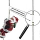 thumbnail image 3 of Climbing Santa Claus Christmas Ornament Decoration Gift, Climbs Up And Down, Battery Operated Climbing Santa With Light Music And Sound, 3 of 4