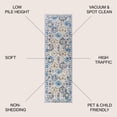 thumbnail image 4 of JONATHAN Y MODERN PERSIAN 2 x 8 Runner Rug, Boho Vintage Trellis - Blue/Multi, MDP205A-28, 4 of 5