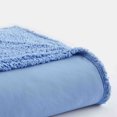 thumbnail image 2 of Micro Flannel Reverse to Sherpa Blanket, Full/Queen, Morning Glory, 2 of 3