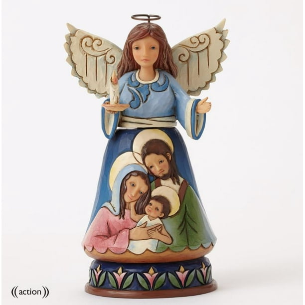 jim shore rotating angel