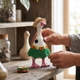 thumbnail image 5 of AZXY Desk Porch Goose Outfit, Fits 7‑Inch Porch Goose Figurine, Goose Clothes for Cement Small Goose, Goose Clothing Accessory, Versatile Seasonal Indoor Decor for Tabletop Home Shelf, 5 of 7