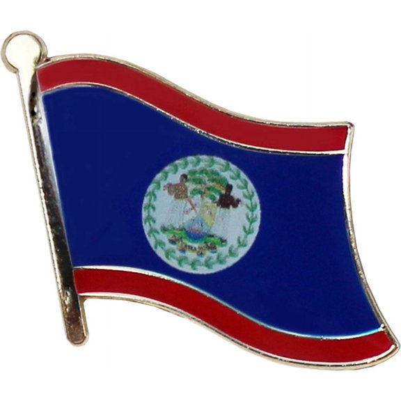 Belize Flag Lapel Pin