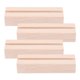 thumbnail image 1 of Wooden Card Holder for Table Crafted from Reliable Wood Beige Color for Decoration Enhancing Desk Aesthetic 4pcs, 1 of 5