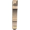 thumbnail image 2 of Ekena Millwork 6"W x 32"D x 38"H Balboa Craftsman Rough Sawn Bracket, Douglas Fir, 2 of 4