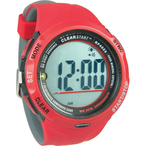 CLEAR START 50MM WATCH RED/GREY RF4055