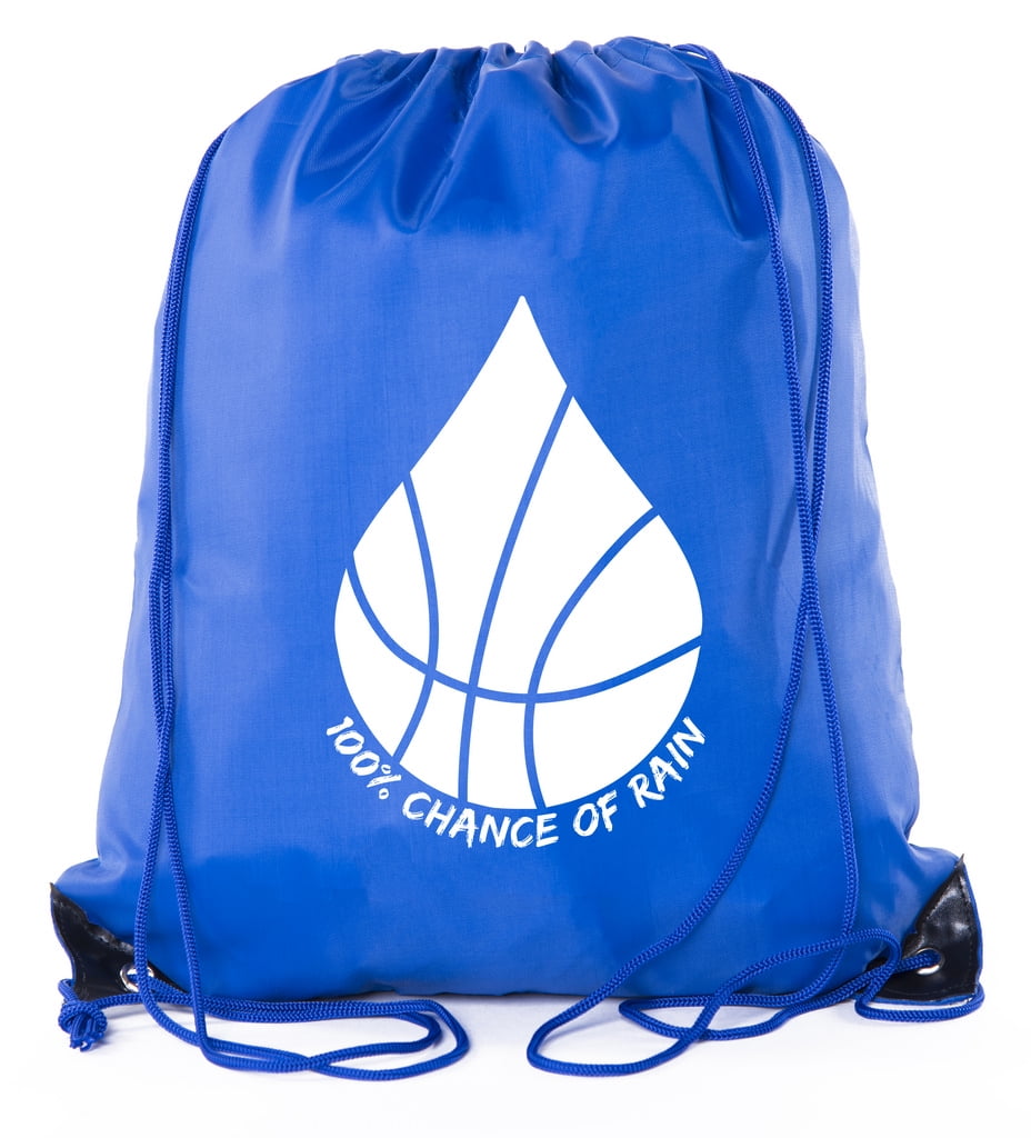 OIWAS Drawstring Bag Cinch Sack Backpack School Tote Gym Beach Travel Bag BLACK
