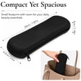 thumbnail image 5 of Mber Makeup Brush Bag, Zipper Makeup Brush Case, Silicone Makeup Brush Holder Travel Makeup Bag for Brushes, Travel Size Makeup Brush Pouch, Black, 5 of 5