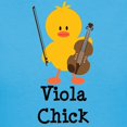 thumbnail image 3 of CafePress - Viola Chick Women's Dark T Shirt - Women's Traditional Fit Dark T-Shirt, 3 of 4