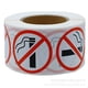 thumbnail image 1 of Señal de no fumar. Signo de cigarrillos prohibidos. Adhesivo Prohibido Fumar, Super oferta 1000 unidades, 1 of 5