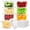 6 Pack 1/6 4"Deep, variant on TB-6 Pack Plastic Food Pan with Lids 1/6 Size 4 Inch Deep Commercial Food Storage Containers for Fridge Salad Fruits Vegetables Clear Restaurant Polycarbonate