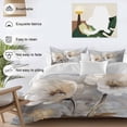 thumbnail image 5 of Magnolia Flower Duvet Cover Set Full Size Flowers Oil Painting Abstract Retro Soft Lightweight Comforter Covers 4 Piece Bedding Set with 1 Duvet Cover 1 Bed Sheet & 2 Pillow Shams, 5 of 8