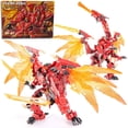 thumbnail image 2 of New Jinbao Transformation Flame Dragon 8871 KO Red Dragon Deformation Figure Toys Model PE DF07 DF-07 Fivean unisex, 2 of 2