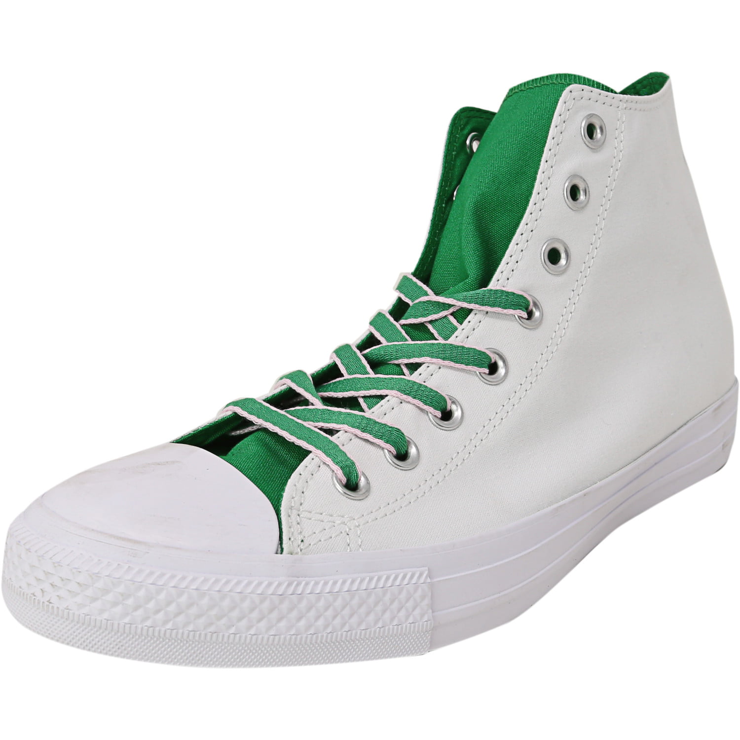 converse white green