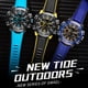 thumbnail image 4 of Mirar SMAEL 8039 Multifuncional Deporte Hombres Estudiantes Reloj de pulsera 50M Impermeable Quart + Reloj digital de doble pantalla con Luminoso / Alarma / Cronómetro / Semana / Fecha SMAEL Mirar, 4 of 7