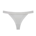 thumbnail image 1 of Gibobby Ropa interior bikini elástica para mujer Tangas de algodón para mujer, Bikini transpirable de tiro bajo, bragas para mujer, ropa interior Sexy para mujer(Blanco， XL), 1 of 5