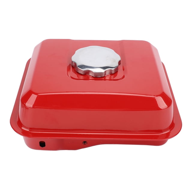 Tanque De Gasolina Para Mini Bicicleta, Tanque De Combustible De Gas De Pulverización De Galvanoplastia De Alta Dureza Rojo Con Filtro De Combustible De Tapa Para Motor GX200