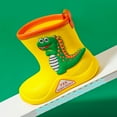 thumbnail image 6 of XIYON Kids Rain Boots Children Cute Cartoon Fashion And Non Slip Rain Boots Soft Bottom Fashion Rain Boots 7-8 Years, 6 of 9