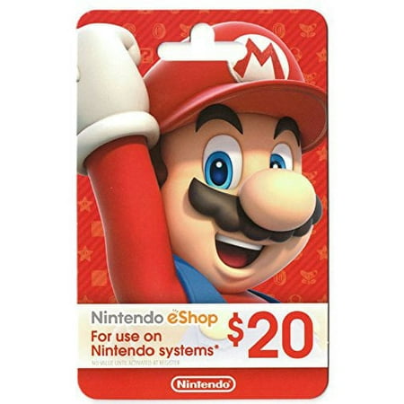 Nintendo Wii U $20 Gift Card - Unlock Limitless Gaming Possibilities!