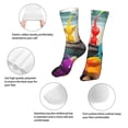 thumbnail image 6 of Lsque Pikmin Print Women's Men's Novelty 16in Crew Socks Cotton Socks Knee High Socks for Walking,Running,Nurses,Pregnancy, 6 of 6
