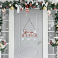 thumbnail image 3 of Festive Holiday Welcome Greeting Sign With Sleigh Design For Seasonal Front Door Porch And Entryway, 3 of 5