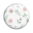 thumbnail image 1 of 16'' Flower Leaves Pattern Tire Cover, Universal Spare Wheel Covers, Dust-Proof, Water-Proof, Sun-Proof and Corrosion-Proof, 1 of 9