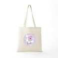 thumbnail image 5 of CafePress - Peppa Pig: Hello Baby Evie - Unisex Canvas Tote Bag, Beige, 1-Piece, 5 of 6