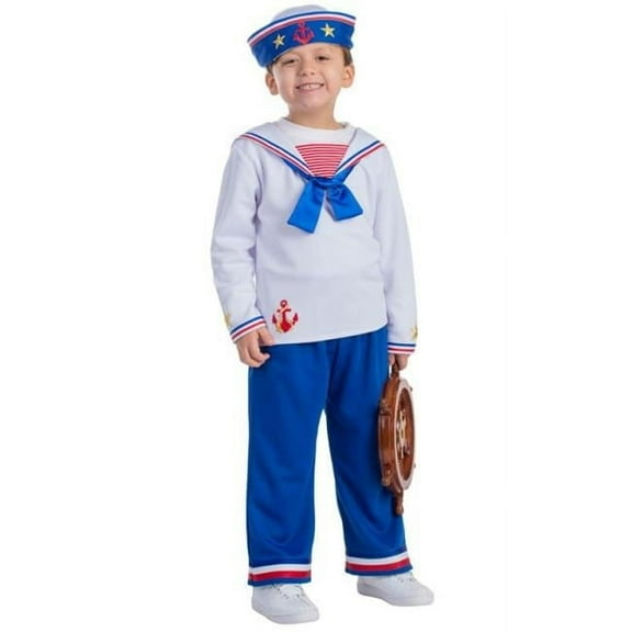 Sailor Boys Costume, Large - Age 12 to 14