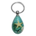 thumbnail image 1 of Natural Starfish Amber Charm Keychains Backpack Decoration Fashion Keys Holder, 1 of 5