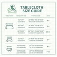 thumbnail image 6 of Rosa Chessboard Fabric Waterproof Tablecloth,Rectangle Watercolor Wrinkle Oil-Proof Resistant Table Cover for Dining Table, Buffet Parties and Campin,(60" x 84" inch), 6 of 6
