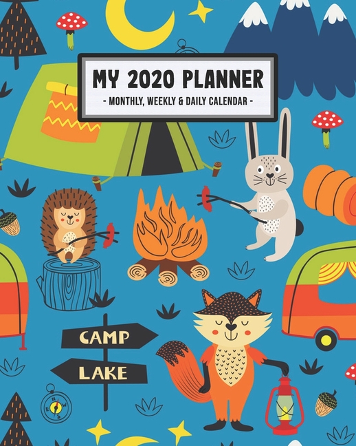 My 2020 Planner Weekly & Monthly Camping 2020 Daily, Weekly & Monthly