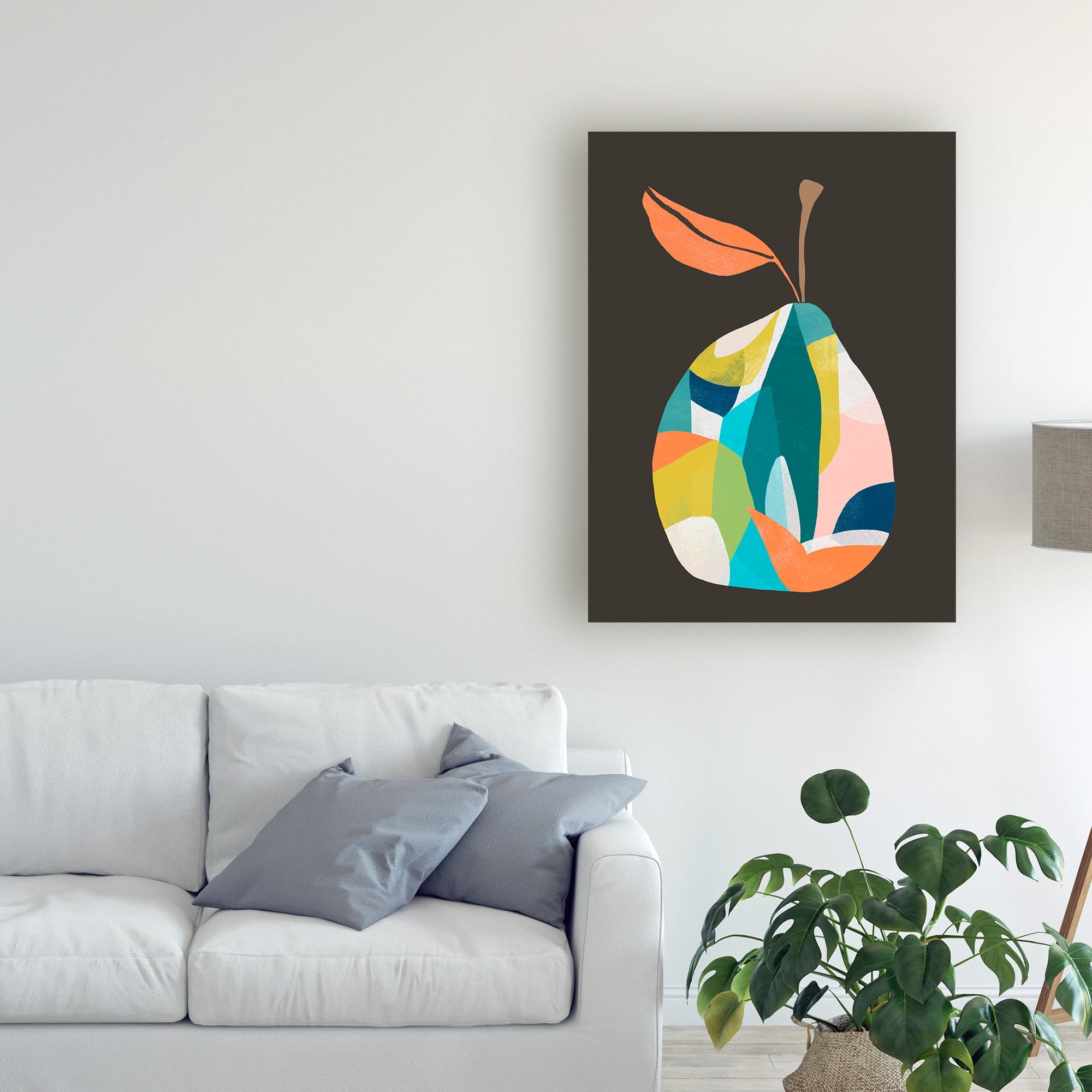 Trademark Fine Art 'Fab Fruit IV' Canvas Art by June Erica Vess