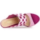 thumbnail image 4 of Sandalias de Tacón de aguja Allegra K punta Abierta Sin Cordones Rosa caliente 39, 4 of 6