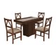thumbnail image 1 of Comedor 4 Sillas Zara Nogal - Kessa Muebles, 1 of 5