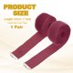 thumbnail image 2 of Cinta de gancho y bucle Uxcell, tiras de sujeción de nylon sin adhesivo de 1 pulgada color rojo oscuro, 2 of 7