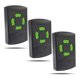 thumbnail image 1 of 26.975 MHz Garage Door Opener for HSM4 HS4 HSE4, Garage Door Remote Control 3 Pieces, 1 of 5