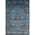thumbnail image 2 of Luxe Weavers Distressed Blue 8x10 Oriental Area Rug Non-Shedding Carpet, 2 of 6