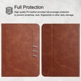 thumbnail image 2 of Universal Case for 9.6-10.5 inch Tablet, GSFY Stand Folio Protective Cover for 9.6/9.7/10/10.1/10.2/10.5 inch Touchscreen Tablet with Multiple Viewing Angles Document Card Pocket - Brown, 2 of 7
