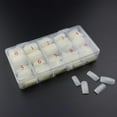 thumbnail image 3 of VONKY 500pcs Full Cover/Half Tips/French Style Acrylic Artificial False Nails Women Fake Nails Tips, 3 of 9