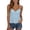 WenDA22 tx02-Blue, variant on Tank Tops for Women Lace Trim V Neck Crop Cami Spaghetti Strap Tank Top Summer Cute Flowy Peplum Shirts tx02-Blue, S