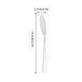 thumbnail image 2 of Butter Knife, Cheese Knife,Dover Sole Breakfast Kippers, Cute Mini 5.7 inches Stainless Steel Kitchen Knives for Butter Sandwiches Cheese Breakfast, 2 of 5