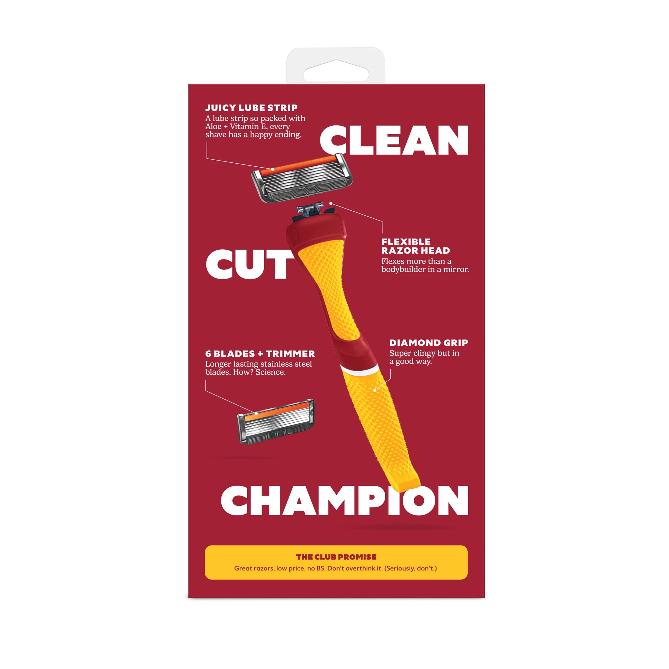 Dollar Shave Club USC 6-Blade Razor Starter Set