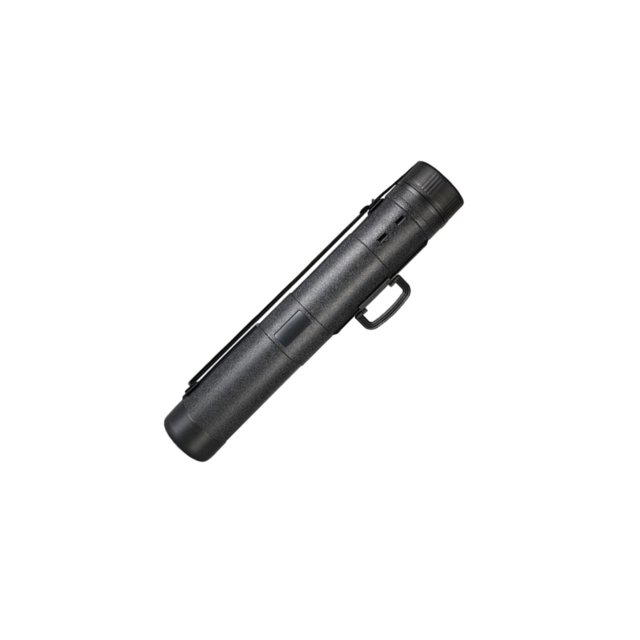 Guardoinrt Tube de Rangement Multifonctionnel pour Affiches et Documents, Tube de Rangement Rond pour Cartes 11 cm L 78 à 140 cm Noir 14cm L 78 à 140 cm