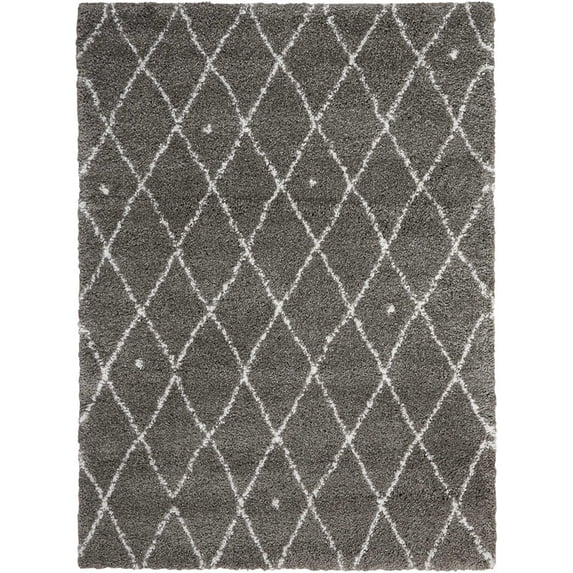 Calvin Klein Rugs Riad Diamond Lattice Shag Area Rug