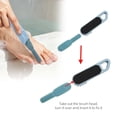 thumbnail image 3 of EGNMCR Shower Foot Brush Toe Cleaning Brush 3 In 1 Foot In Shower Foot File Dead Remover For Home Foot Care Scrubber Brush, 3 of 6