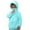 Green, variant on Miluxas Kids Zip-Up Hoodies Girls Boys Sun Protection Jacket Hiking Running Athletic Shirt White 14 Years