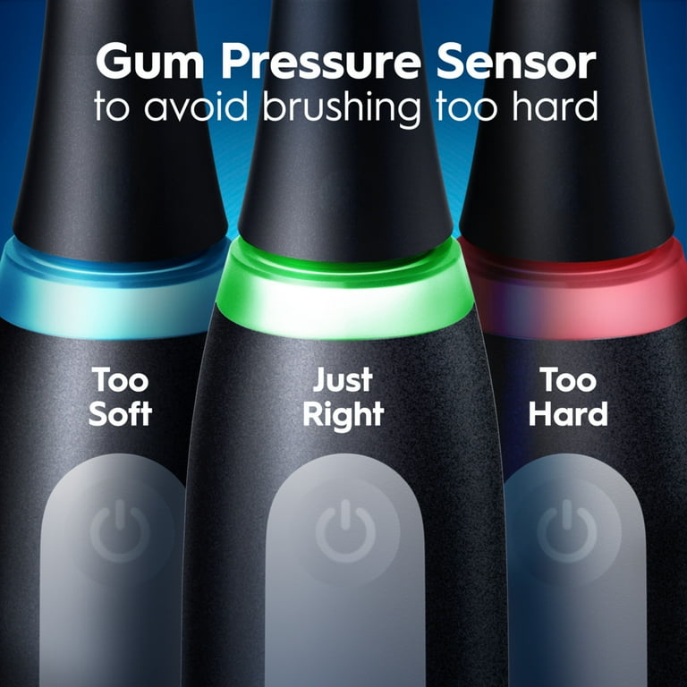 Oral-B iO Series 4 Rechargeable Electric Toothbrush, Icy Blue