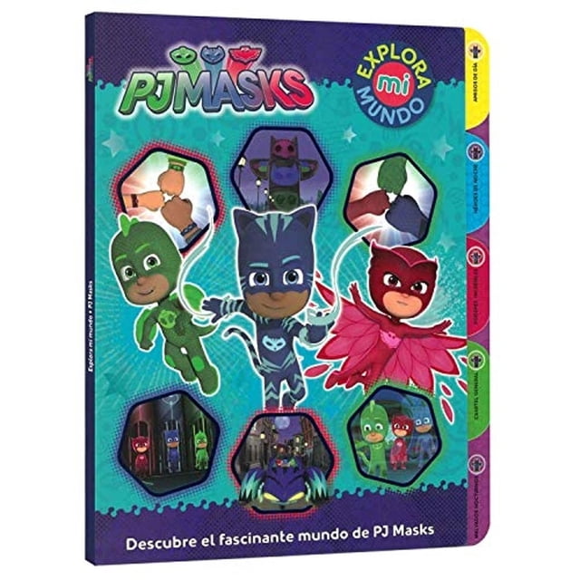 PJ Masks. Descubre el fascinante mundo, de The Novelty Book The Novelty Book Explora Mi Mundo