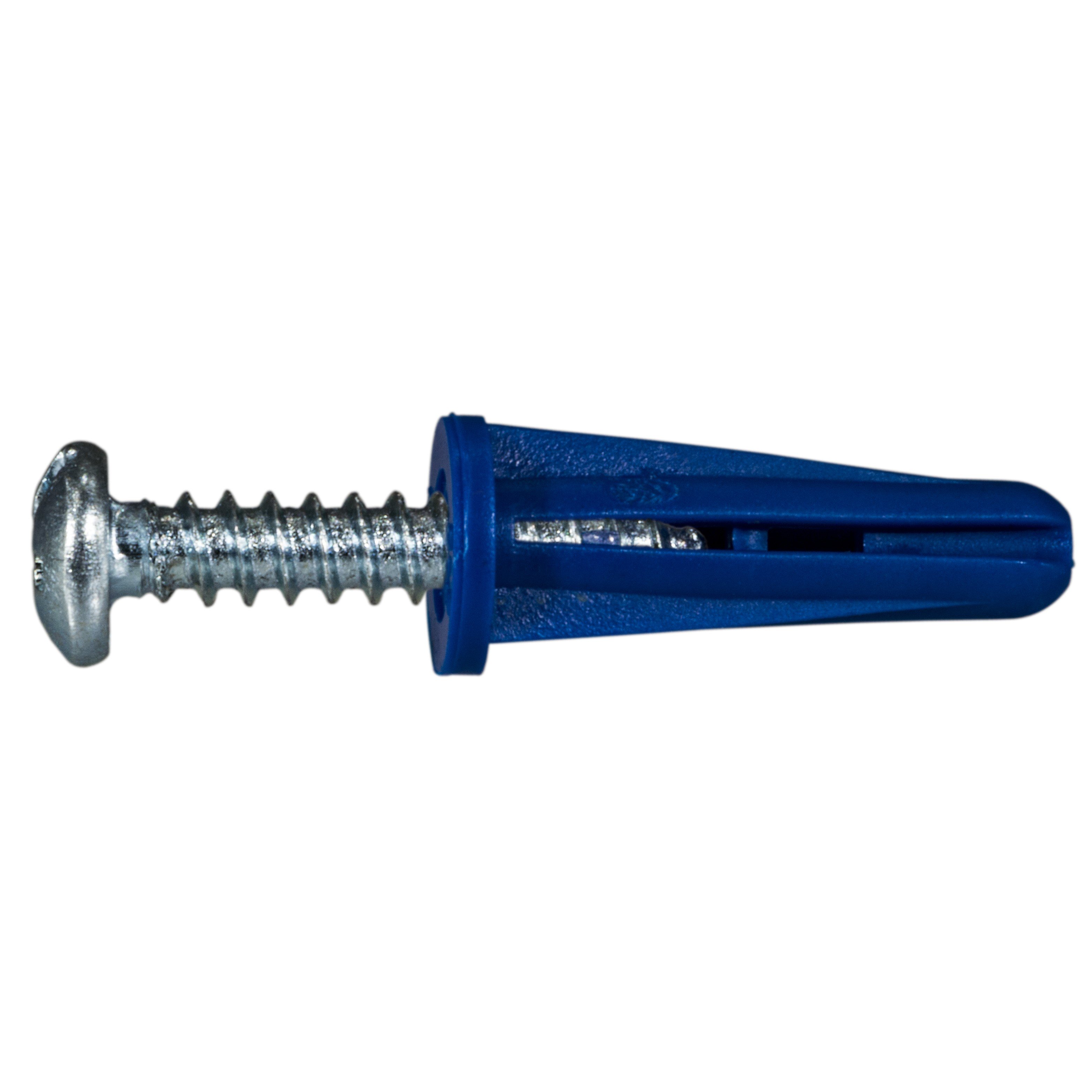 6 to 8 x 3/4" Conical Plastic Anchors