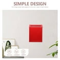 thumbnail image 4 of KAKOWELY Metal Mailbox Letter Container Wall Mounted Mailbox Large Capacity Mailbox for Home,11.42X"X8.66"X2.36", 4 of 5